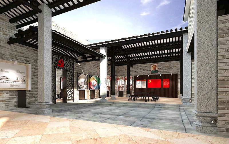 鄉(xiāng)村紅色主題文化館建設