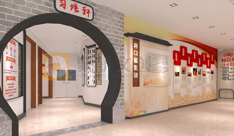 嶺南風(fēng)的黨建展館如何設(shè)計