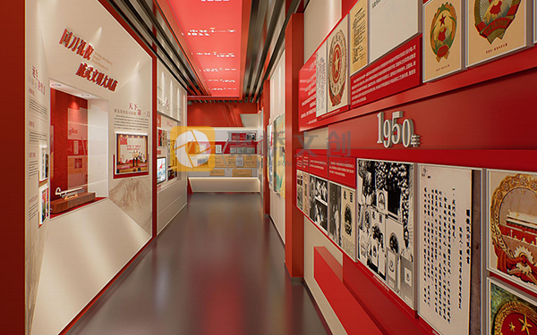 紅色展館設計
