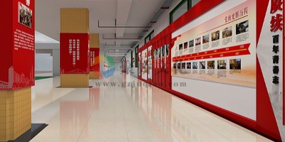 黨建展廳設(shè)計的文化融合：平衡嚴肅性與現(xiàn)代美學