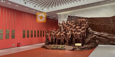 紅色教育基地建設的基本組成部分包括哪些？