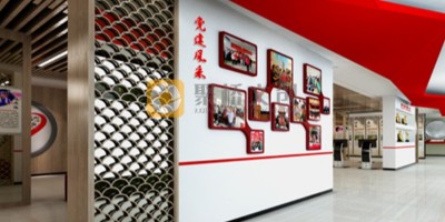 如何設(shè)計(jì)一個有特色的社區(qū)黨建展廳？